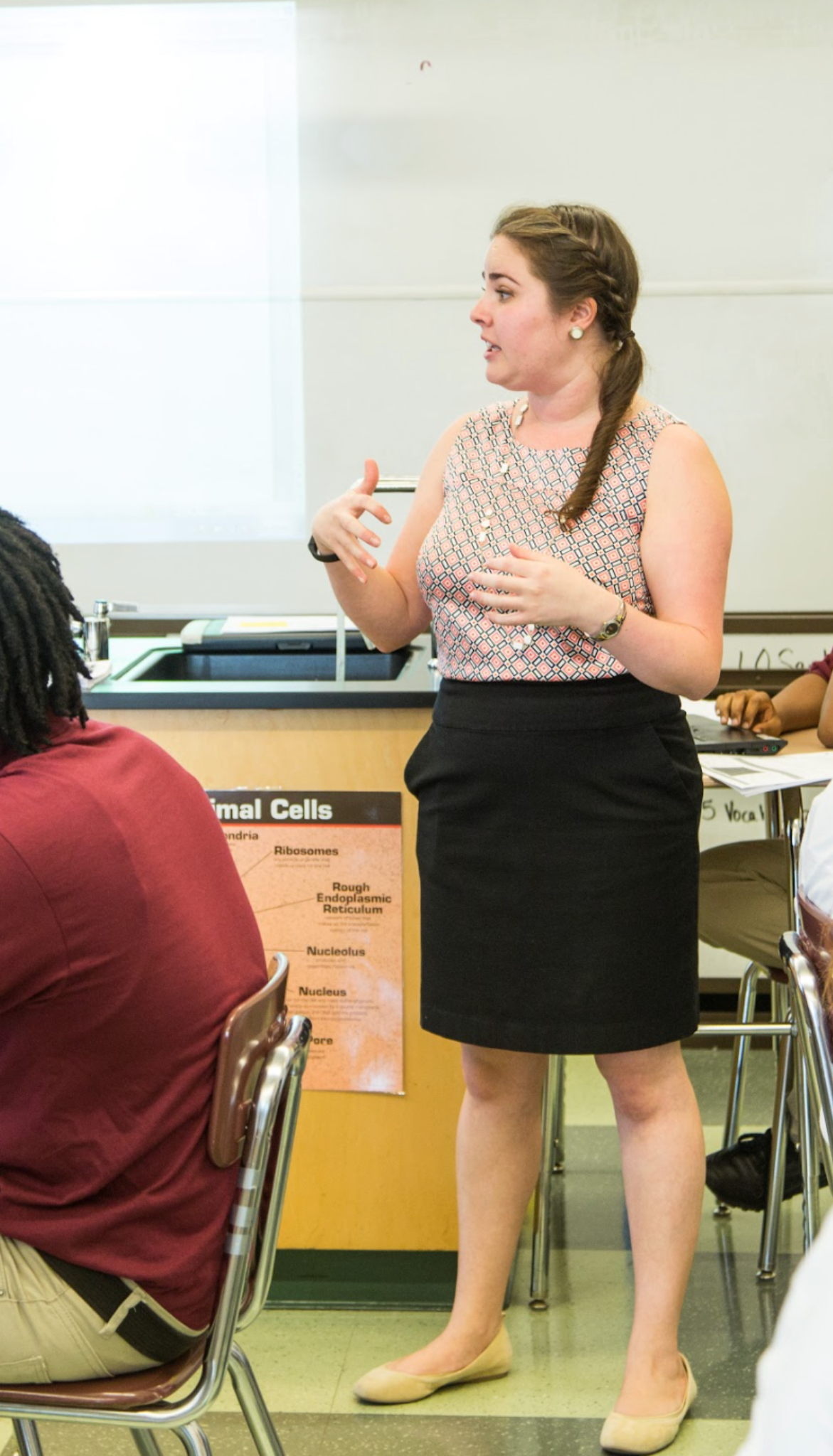 Chemistry tutoring session in progress